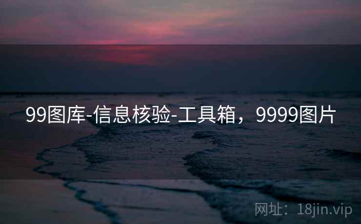 99图库-信息核验-工具箱，9999图片  第1张